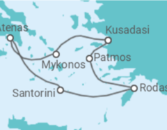 Itinerario del Crucero Grecia - Celestyal Cruises