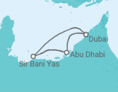 Itinerario del Crucero Emiratos Arabes - Celestyal Cruises