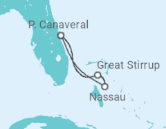 Itinerario del Crucero Bahamas - Norwegian Cruise Line