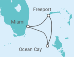 Itinerario del Crucero USA - MSC Cruceros