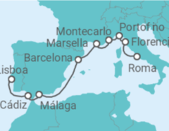 Itinerario del Crucero España, Francia, Mónaco, Italia - Silversea