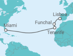 Itinerario del Crucero España, Portugal - Silversea