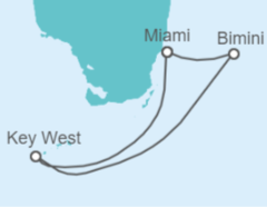 Itinerario del Crucero Noches de Fuego y Puestas de Sol - Virgin Voyages