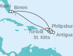 Itinerario del Crucero ¡Feliz Año Nuevo a la vista! - Virgin Voyages