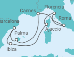Itinerario del Crucero NEW CRUISE - Virgin Voyages