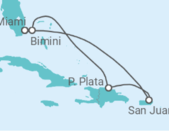 Itinerario del Crucero Navega hacia la Brillante Costa Plateada - Virgin Voyages