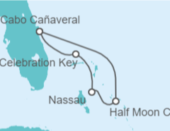 Itinerario del Crucero Bahamas - Carnival