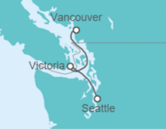 Itinerario del Crucero Canadá - Princess Cruises