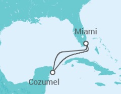 Itinerario del Crucero México - Norwegian Cruise Line