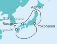 Itinerario del Crucero Japón, Corea Del Sur - Princess Cruises