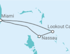 Itinerario del Crucero Bahamas - Disney Cruise Line