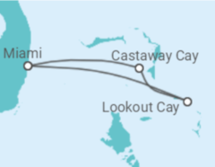 Itinerario del Crucero USA - Disney Cruise Line