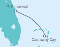 Itinerario del Crucero USA - Disney Cruise Line