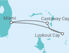 Itinerario del Crucero USA - Disney Cruise Line