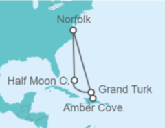 Itinerario del Crucero Bahamas - Carnival