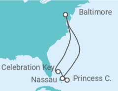 Itinerario del Crucero Bahamas - Carnival