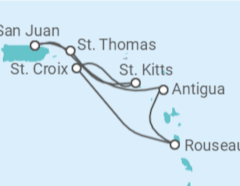 Itinerario del Crucero Islas Vírgenes - Eeuu, Antigua Y Barbuda - Royal Caribbean