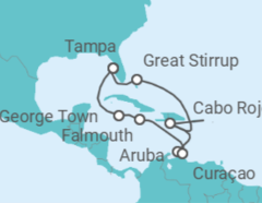 Itinerario del Crucero Aruba, Curaçao, Jamaica, Islas Caimán - Norwegian Cruise Line