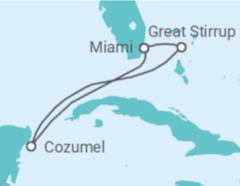 Itinerario del Crucero México - Norwegian Cruise Line