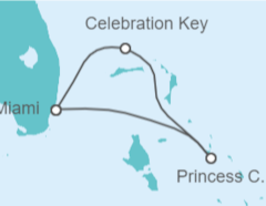 Itinerario del Crucero USA - Carnival