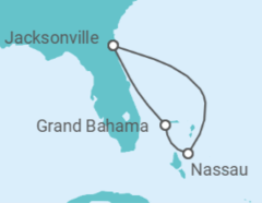 Itinerario del Crucero Bahamas - NCL Norwegian Cruise Line