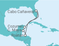 Itinerario del Crucero México, Honduras - Royal Caribbean