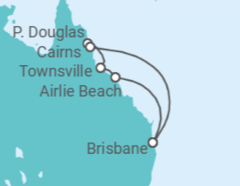 Itinerario del Crucero Australia - Princess Cruises