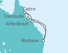 Itinerario del Crucero Australia - Princess Cruises