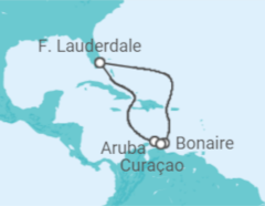 Itinerario del Crucero Bonaire, San Eustaquio y Saba, Aruba, Curaçao - Celebrity Cruises
