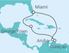Itinerario del Crucero Aruba, Curaçao, Islas Caimán - Celebrity Cruises