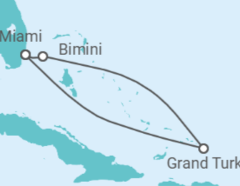Itinerario del Crucero Bahamas - Virgin Voyages