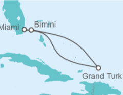 Itinerario del Crucero La Riviera Maya - Virgin Voyages