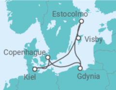 Itinerario del Crucero Polonia, Suecia, Alemania - Costa Cruceros