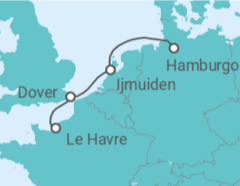 Itinerario del Crucero Holanda, Reino Unido - Costa Cruceros