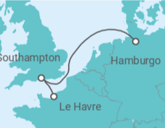 Itinerario del Crucero Reino Unido - MSC Cruceros