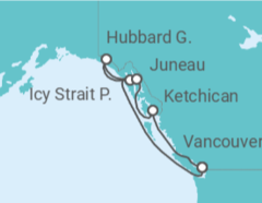 Itinerario del Crucero Alaska TI - Celebrity Cruises