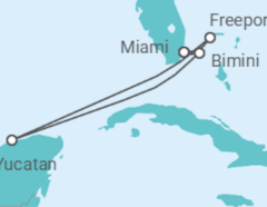 Itinerario del Crucero Hermanas en el mar: Resilient Lady - Virgin Voyages