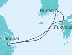 Itinerario del Crucero Japón, Corea Del Sur - Royal Caribbean
