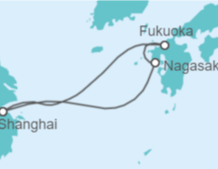 Itinerario del Crucero Japón - Royal Caribbean