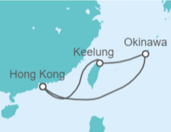 Itinerario del Crucero Japón, Taiwán - Royal Caribbean