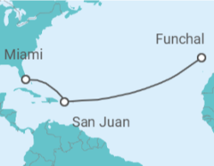 Itinerario del Crucero Puerto Rico - MSC Cruceros