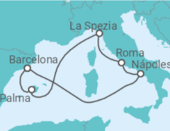 Itinerario del Crucero Italia, Francia - Costa Cruceros
