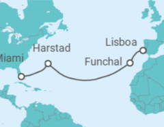 Itinerario del Crucero Bermudas, Portugal - Silversea