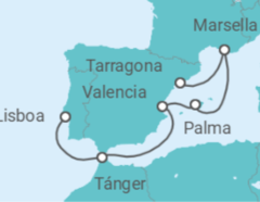 Itinerario del Crucero Portugal, Marruecos, España, Francia - Celestyal Cruises