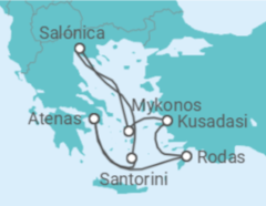 Itinerario del Crucero Grecia, Turquía - Celebrity Cruises