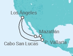Itinerario del Crucero México - Princess Cruises