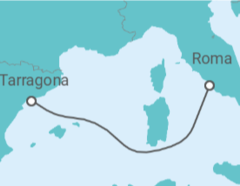Itinerario del Crucero España - MSC Cruceros