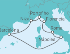 Itinerario del Crucero Francia, Italia - Celebrity Cruises