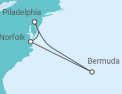 Itinerario del Crucero Bermudas, Estados Unidos (EE.UU.) - Norwegian Cruise Line