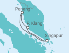 Itinerario del Crucero Malasia - Royal Caribbean
